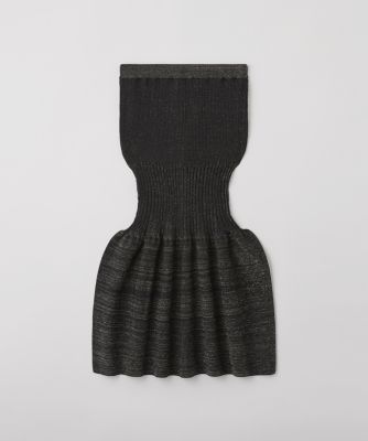 CFCL シーエフシーエル FLUTED SKIRT プリーツスカートイエロー - スカート